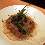 炭焼創作割烹 旬 - ツナクリーム生パスタ