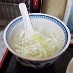 譲 - 定食のテールスープ