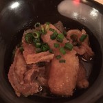 立飲みカドクラ - 牛スジ煮込み