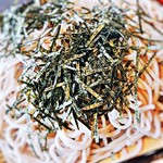 萬盛庵 - お蕎麦は細目です。