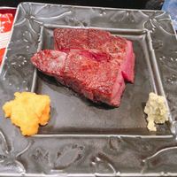 鉄板焼き いわ倉 - 肩三角のステーキ