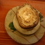 蓬左茶寮 - 揚物：原木椎茸フライ