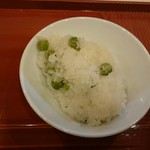 蓬左茶寮 - ご飯物：豆ご飯