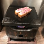 牛カツ130g明太麦飯とろろセット（1,500円）_2018年2月