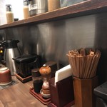 牛かつ もと村 - カウンター席_2018年2月