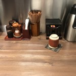 牛かつ もと村 - カウンター席_2018年2月