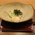 虎白 - お凌ぎ：キャビア 鵜玉 飯蒸し1