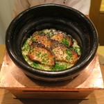 虎白 - 食事：鰤と生姜の炊き込みご飯1