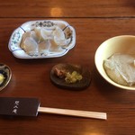 慈久庵 - こんにゃくとそばがき