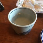 慈久庵 - お茶代わりのそば湯