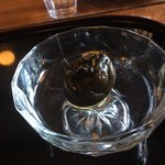 慈久庵 - 梅のデザート