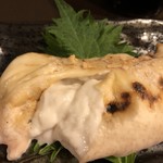 十三屋 大光 - フグ白子塩焼き