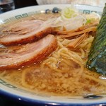 中華蕎麦 春馬 - 朝ラーセット(小)650円ライス半分