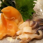 築地寿司清 - 青柳と北寄貝