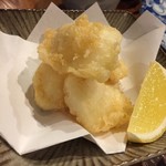 四季料理みしな - ババ鰈の天ぷら