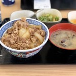 Yoshinoya - 牛ネギ玉丼アタマ大盛り。
