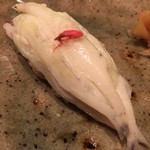 松もと - 宍道湖産の白魚 桜の葉の香り