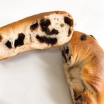 ブレッド ワークス - ベーグル断面