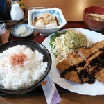 ポート - 今回のトンカツは特にすごかったです！お店の方！ありがとうございました♪(*^_^*)