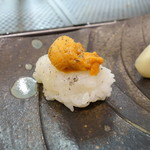 鮨松榮 - 烏賊雲丹