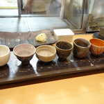 鮨松榮 - 笠間焼のおちょこ