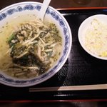龍園 - 高菜ラーメン７５０円