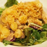 cafe ＆ izakaya　Home - 蒸鶏のネギソースアップその２