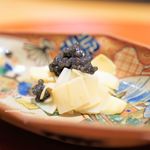 肉屋 雪月花 NAGOYA - 福岡合馬　筍ナムル　ベルーガキャビア