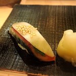 鮨 波やし - 鯖 千枚漬け