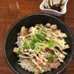 麺処　瓢たん - ミニマヨチャーシュー丼(150円)