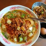 もんど - 極み担々麺と肉めし　2018.2