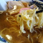 Sobadokoro Shinagawaya - 麺　アップ！