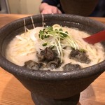 黒焼き屋 天地を喰らふ - 鶏骨ラーメン