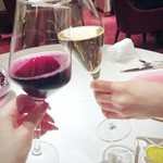 ロゼット - 二人ともノンアルコールで乾杯♪