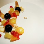 ロゼット - 瀬戸田レモン香るチョコレートムース数種の柑橘のマリネと共に