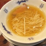 中華蕎麦にし乃 - 麺の細さ