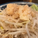 らーめん家 政 - ニンニクてんこ盛り