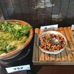 和食処　田舎家 - フリーのサラダコーナー