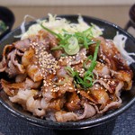 Kawaramachinikugekijou - 黒毛和牛カルビ丼（1280円）