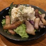 石垣 - 自家製ベーコンとポテトサラダ
