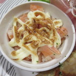 ビストロ アオキ - サーモンのタルタル