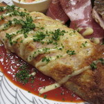 ビストロ アオキ - クレープのオーブン焼き