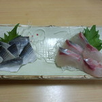 松ちゃん - コハダ（350円）＆シマアジ(450円）
