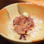 江戸前晋作 - まぐろ茶漬け（ごまだれ）