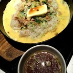 Raamen Kagetsu Arashi - 鉄板イタめし ニンニクバター味