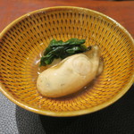 傳 - 小皿：牡蠣 蕪 縮みほうれん草1