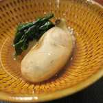 傳 - 小皿：牡蠣 蕪 縮みほうれん草2