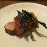 傳 - 焼物：鴨 下仁田葱 黒キャベツ2