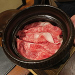 傳 - 食事1：牛サーロイン 雑穀ご飯1