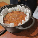 傳 - 甘味2：人参ケーキ モルトシャーベット1